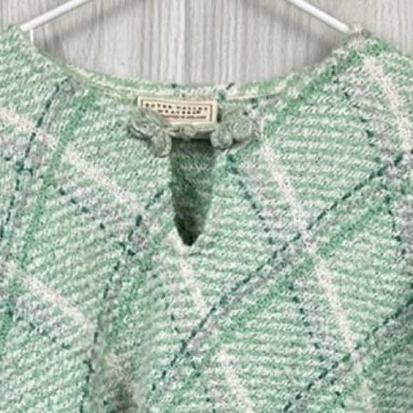 SHAMROCK PONCHO Softie Alpaca Wool Blend Green Cheerful Boho Made in Ireland - Picture 2 of 16